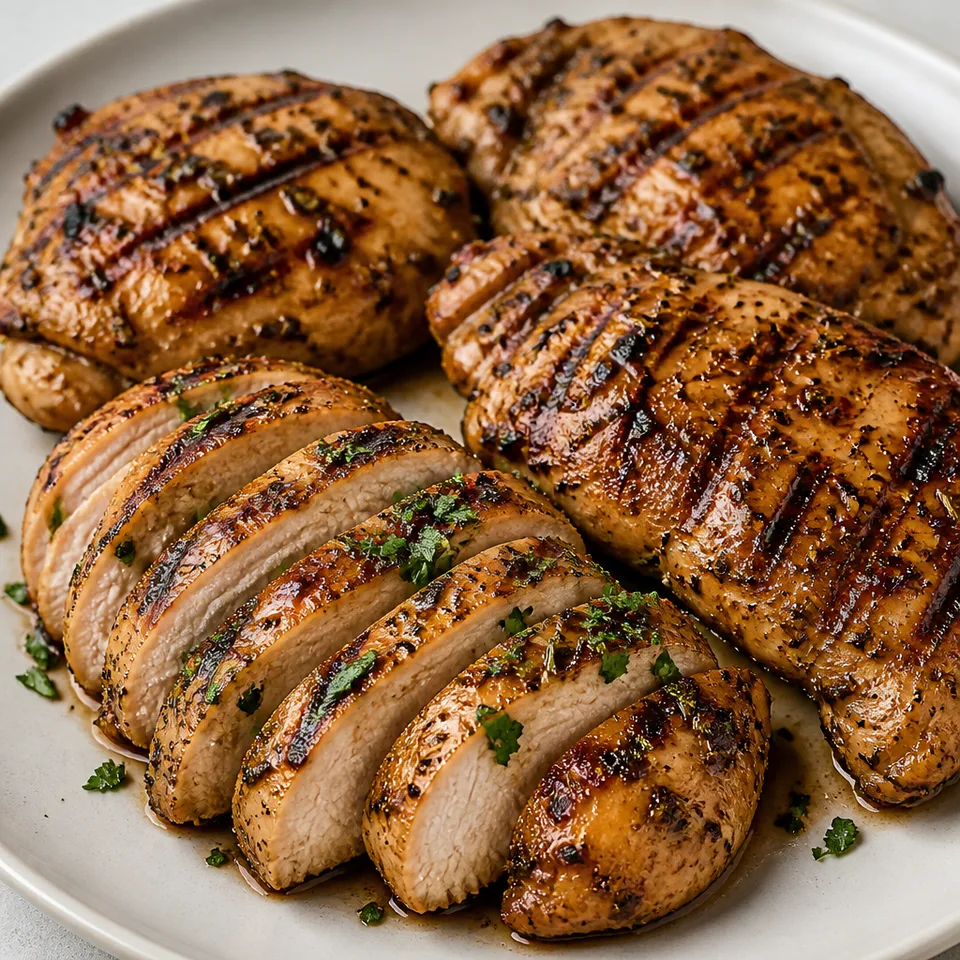 Balsamic Herb Grilled Chicken — serving inspiration