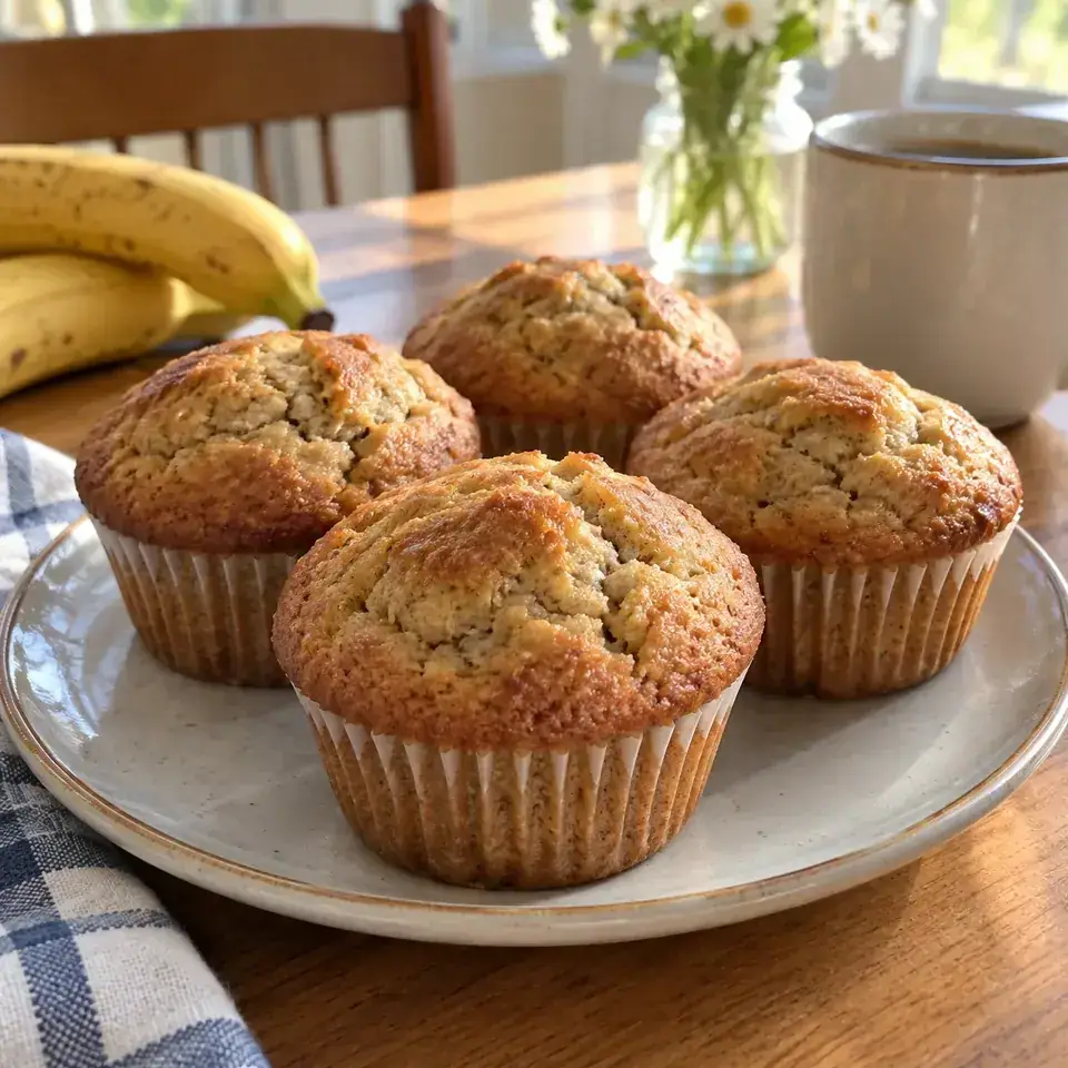Banana Muffins — serving inspiration