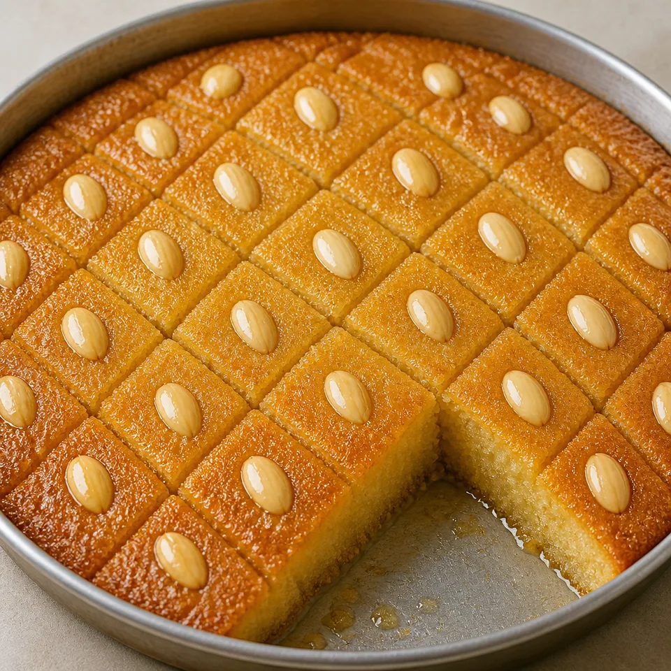 Basbousa — serving inspiration