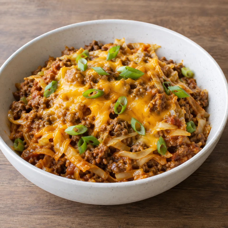 BBQ Beef and Cabbage — serving inspiration