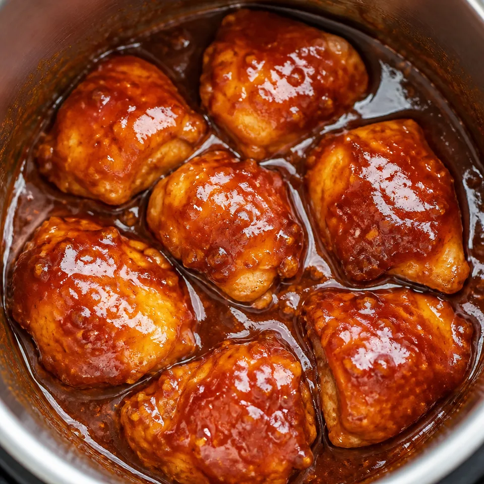 BBQ Instant Pot Chicken Thighs — serving inspiration