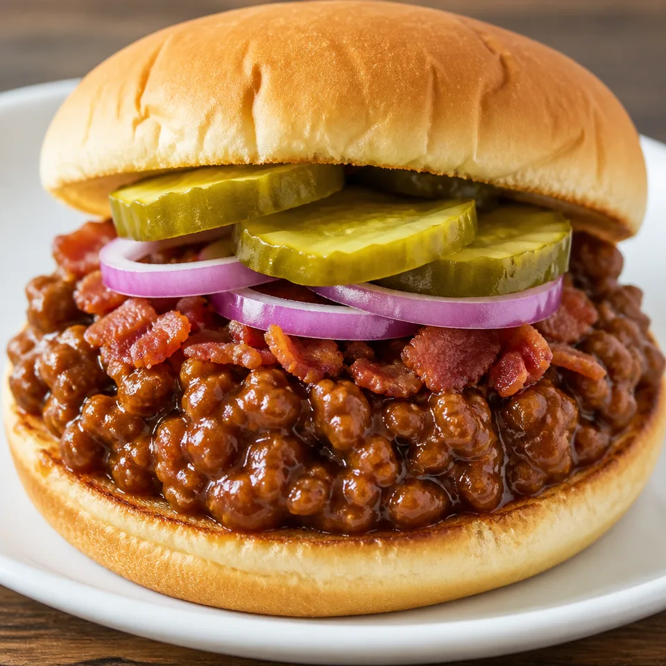BBQ Pork Sloppy Joes Recipe — serving inspiration