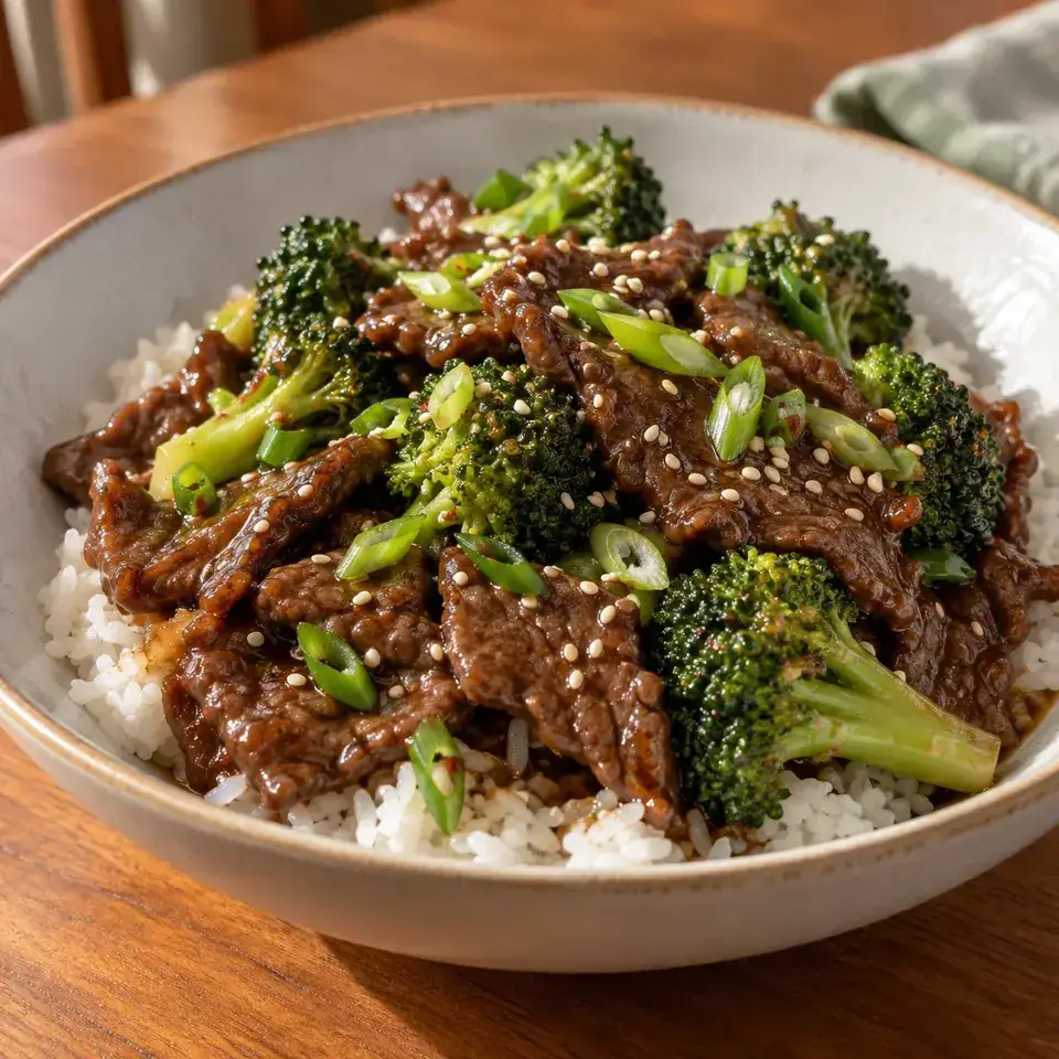 Beef and Broccoli Recipe — serving inspiration