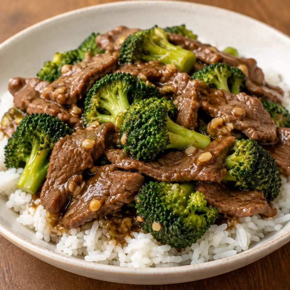 Beef and Broccoli Stir Fry — serving inspiration