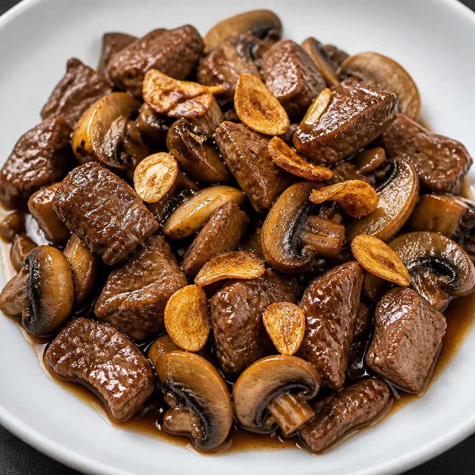 Beef And Mushroom Stir-Fry — serving inspiration