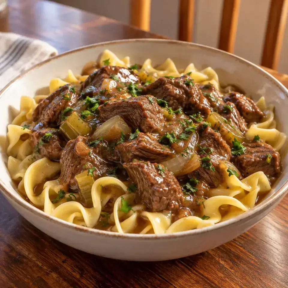 Beef and Noodles Recipe — serving inspiration