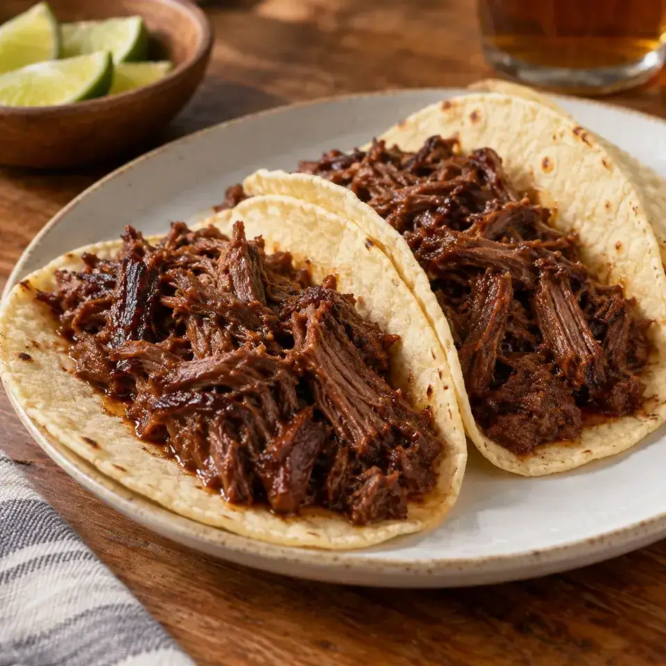 Beef Barbacoa - Mexican Pulled Beef for Tacos and everything! — serving inspiration