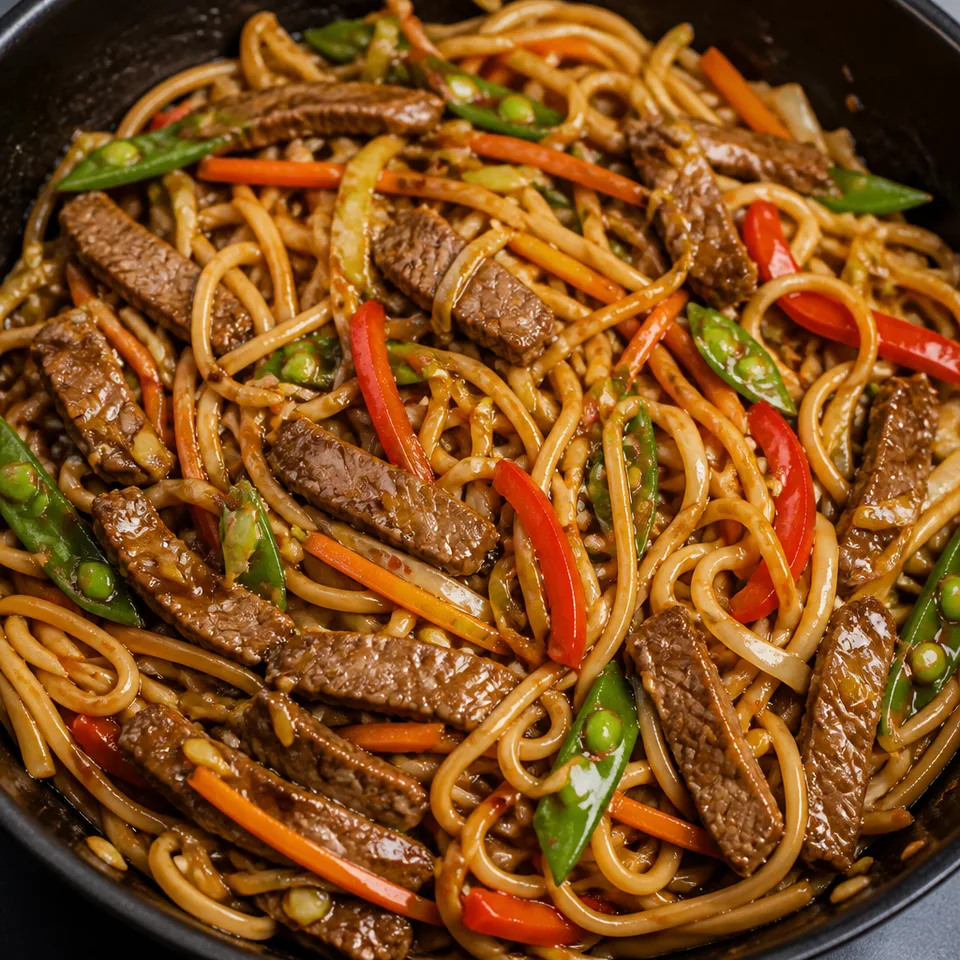 Beef Lo Mein recipe — serving inspiration