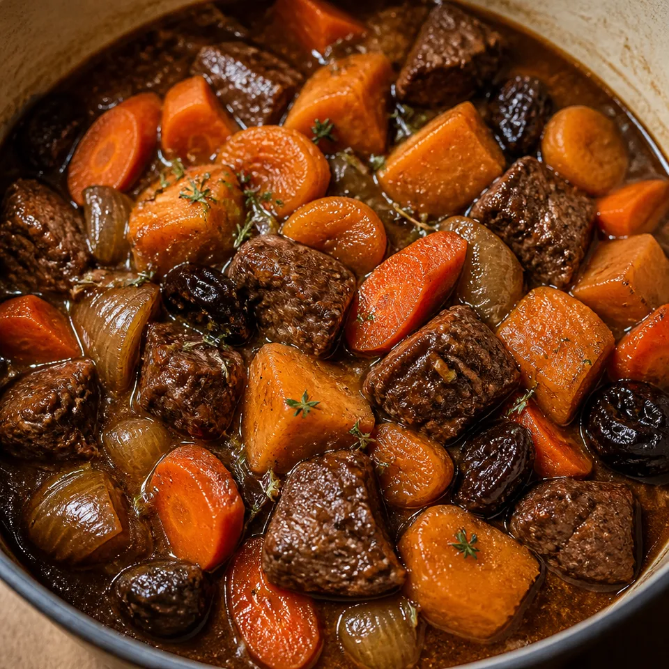 Beef Tzimmes — serving inspiration