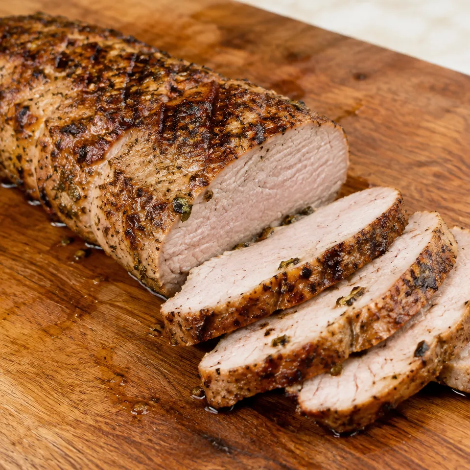 Best Ever Healthy Grilled Pork Tenderloin — serving inspiration