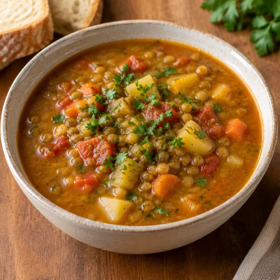 Best Lentil Soup — serving inspiration