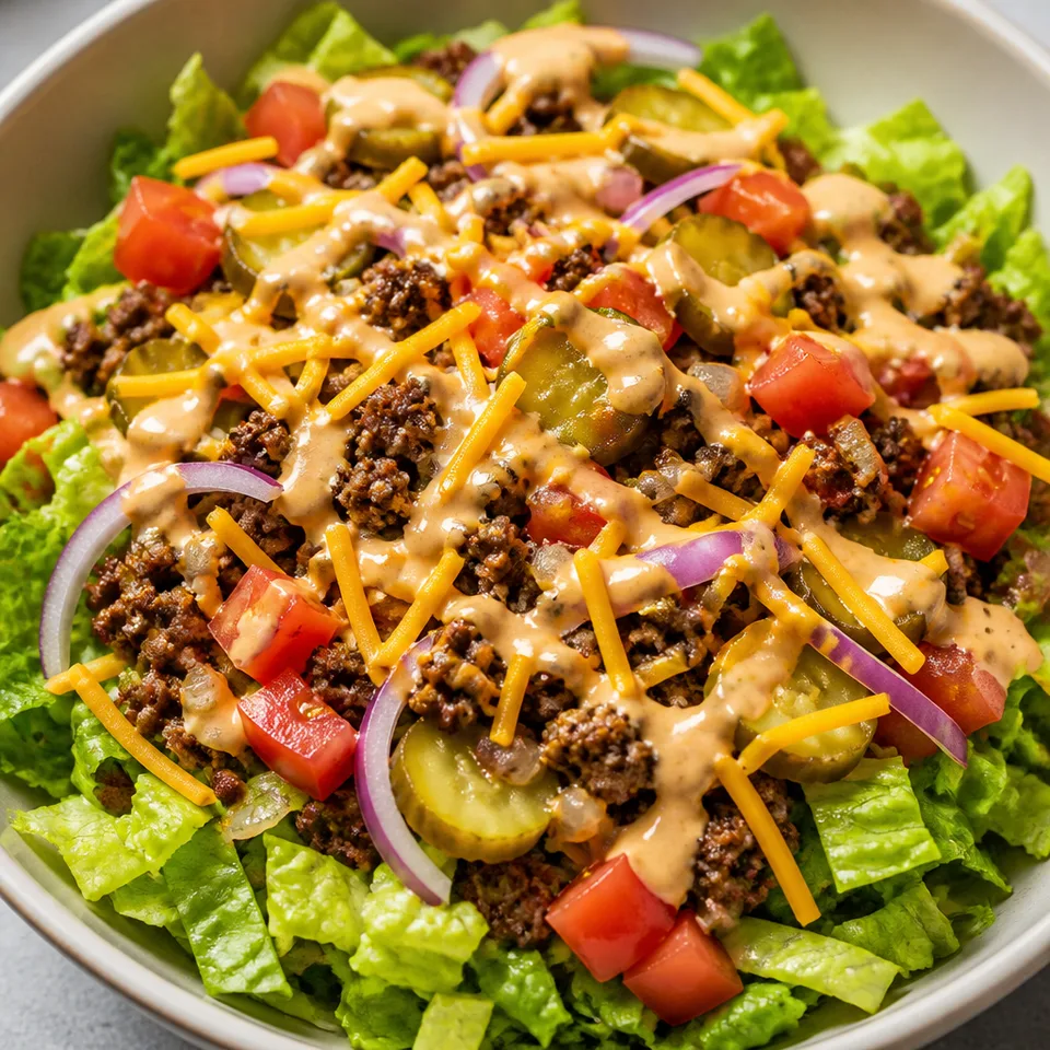 Big Mac Salad (Low Carb, Keto) — serving inspiration