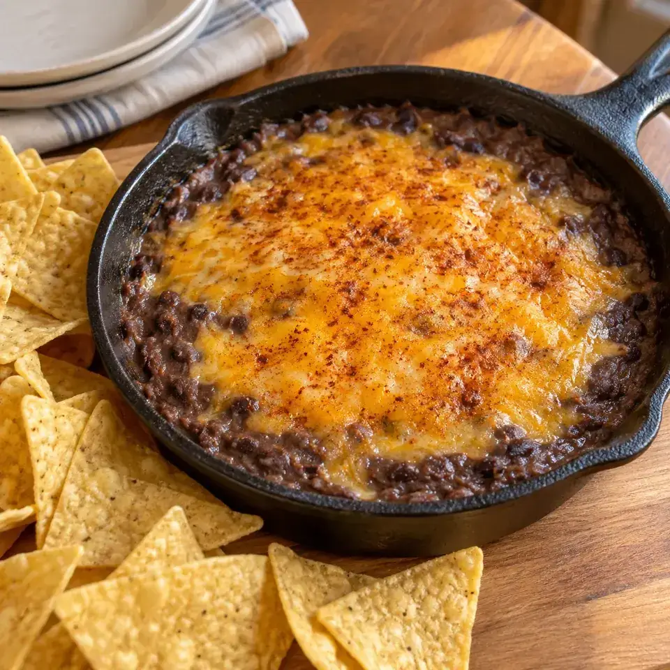 Black Bean Dip Recipe — serving inspiration