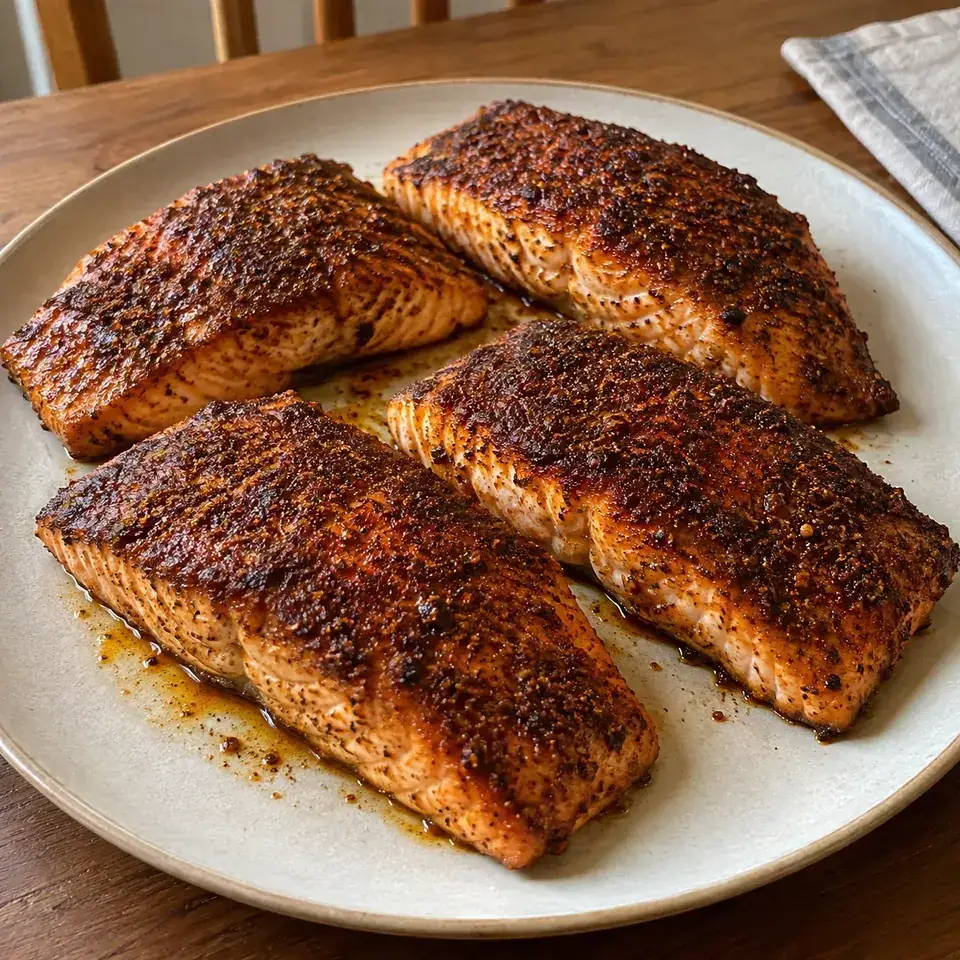 Blackened Salmon — serving inspiration