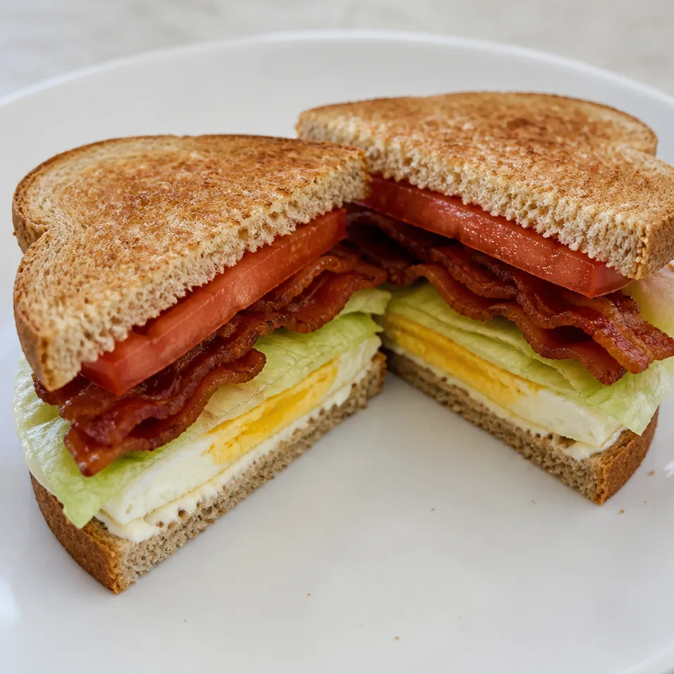 BLT Egg Sandwich — serving inspiration
