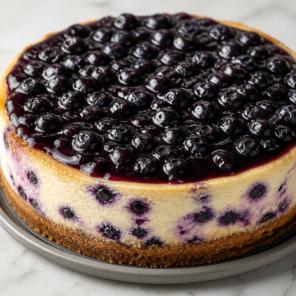 Blueberry Cheesecake — serving inspiration