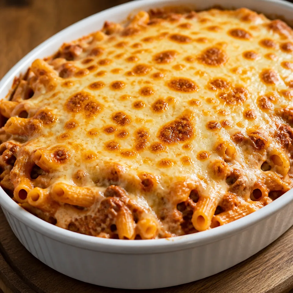 Bolognese pasta bake — serving inspiration