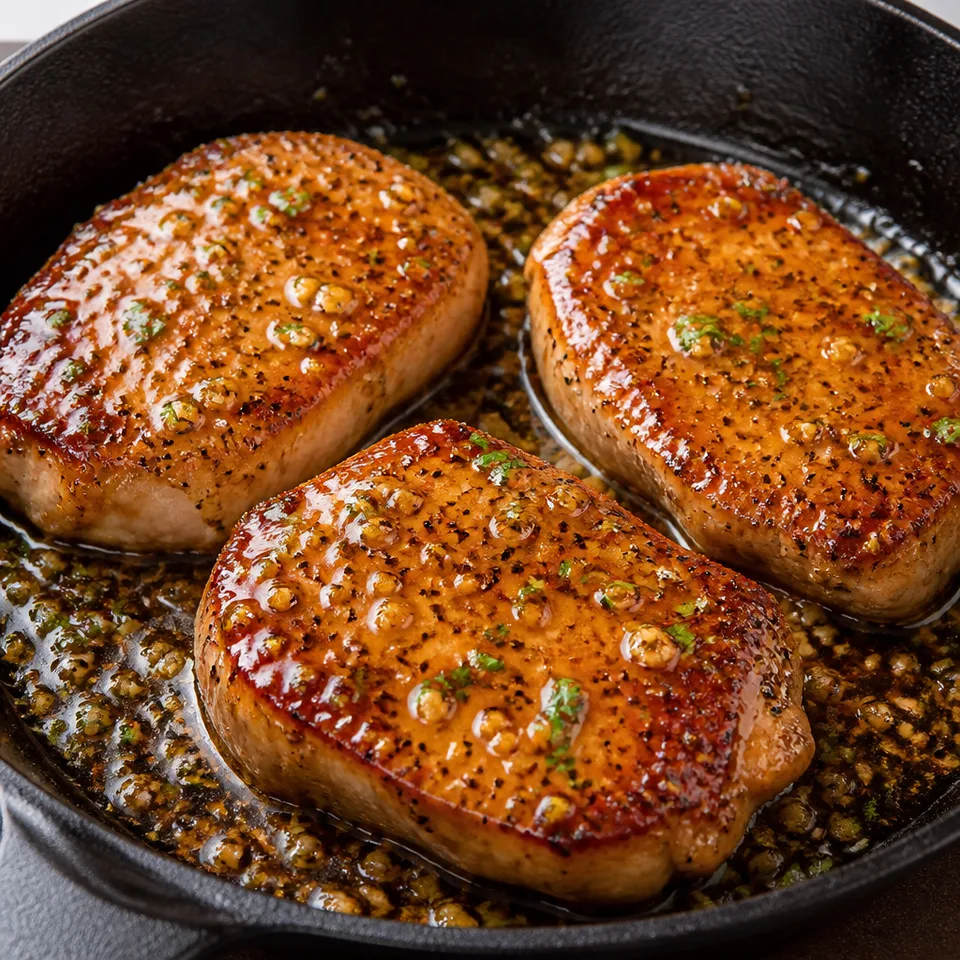 Boneless Pork Chops Recipe — serving inspiration
