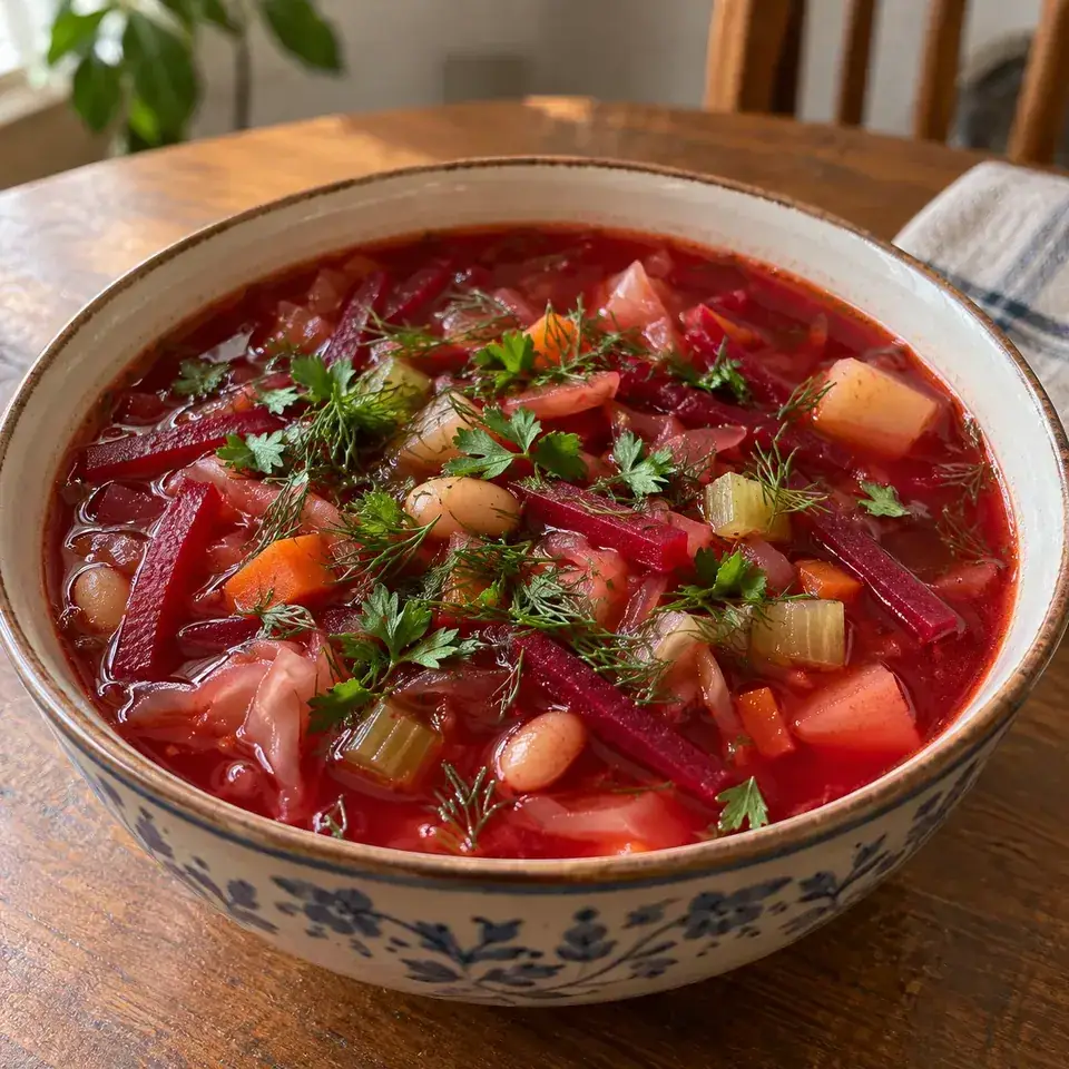 Borscht Recipe — serving inspiration