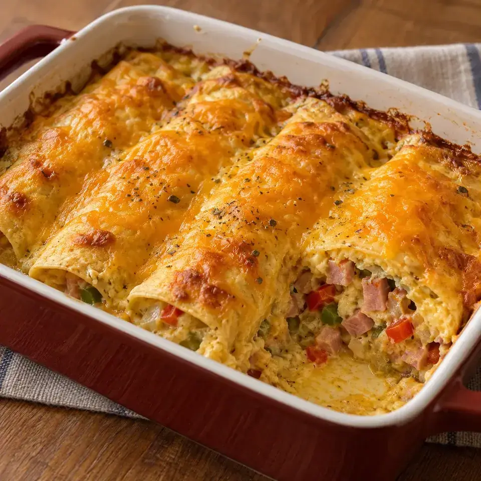 Breakfast Enchiladas — serving inspiration