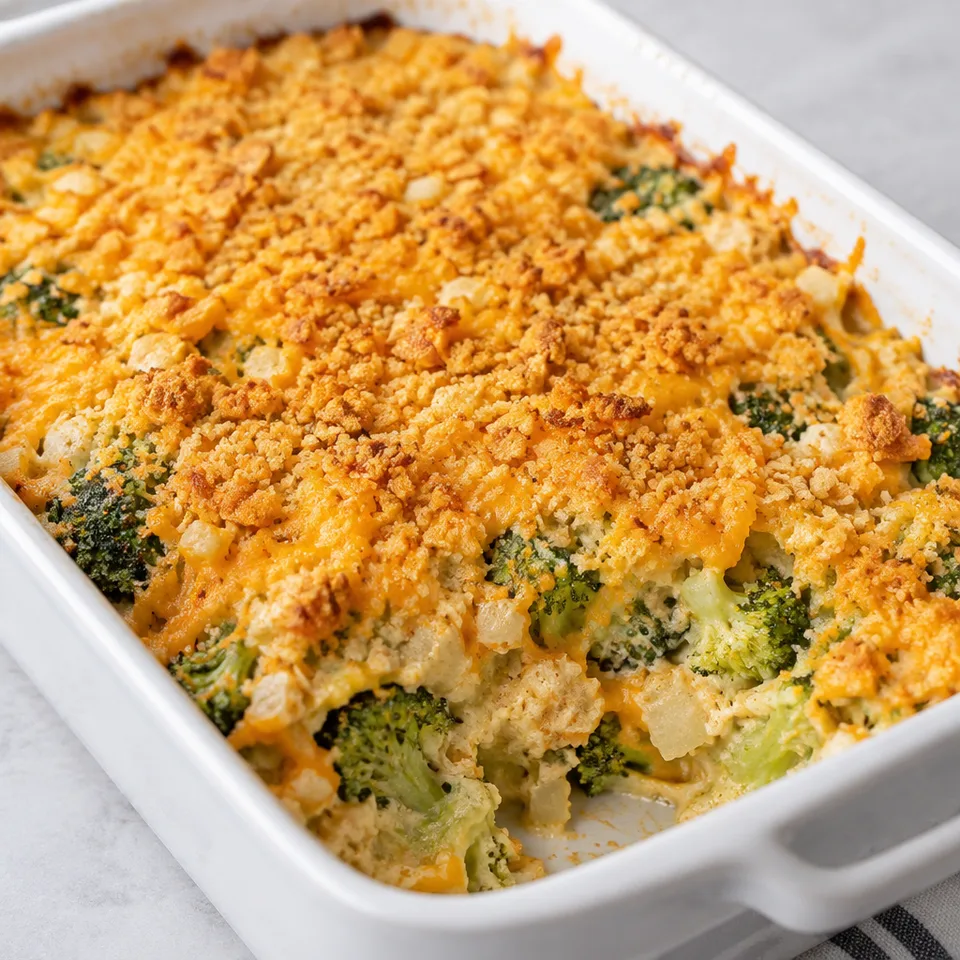Broccoli Casserole Recipe — serving inspiration