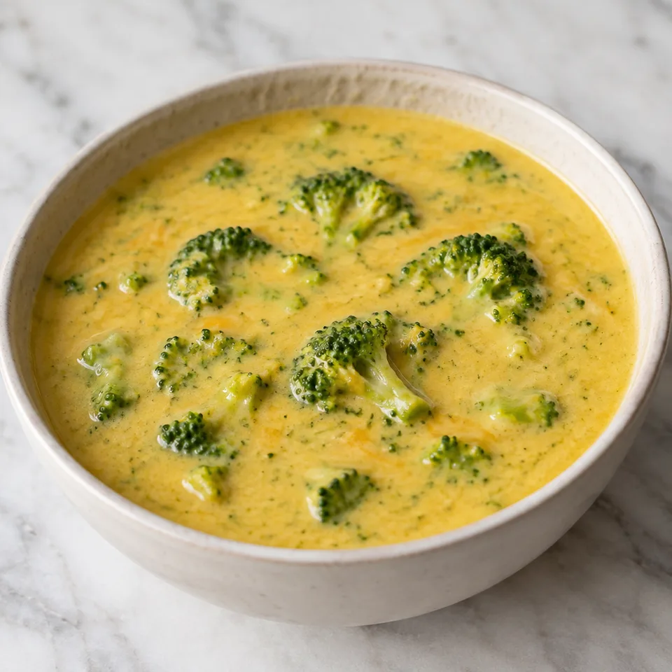 Broccoli Cheese Soup (5 Ingredients!) — serving inspiration