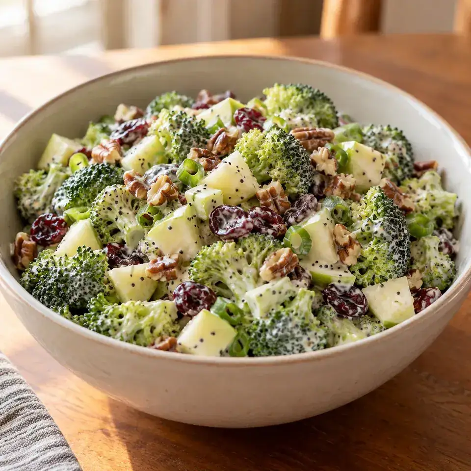 Broccoli Cranberry Salad — serving inspiration