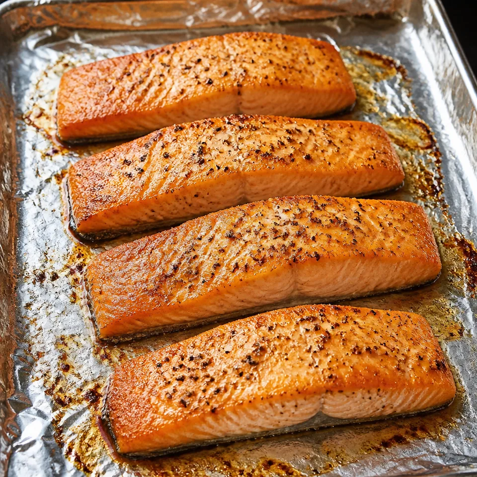 Broiled Salmon (Crispy & Flaky) — serving inspiration