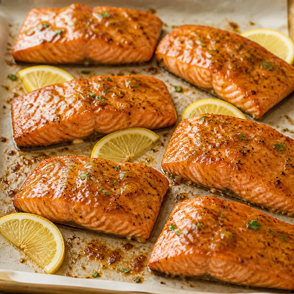 Brown Sugar Glazed Salmon Recipe — serving inspiration