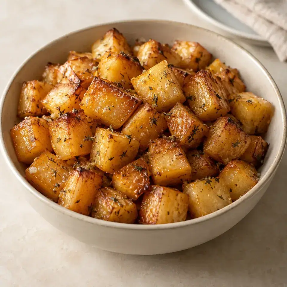 Brown Sugar Roasted Rutabaga — serving inspiration