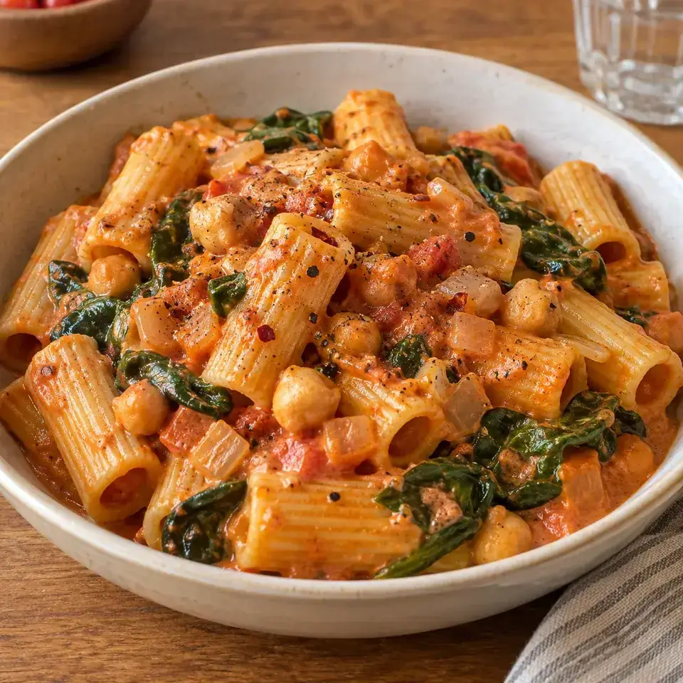 Bruschetta Rigatoni alla Vodka — serving inspiration