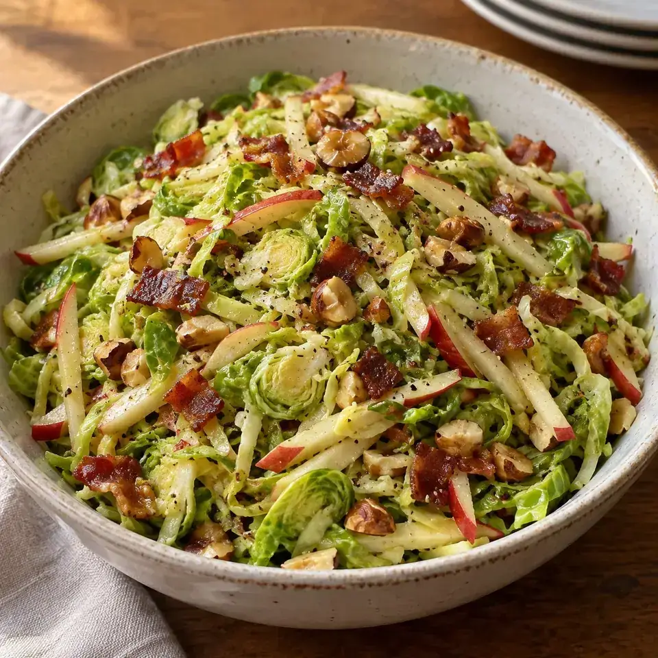 Brussel Sprout Salad — serving inspiration