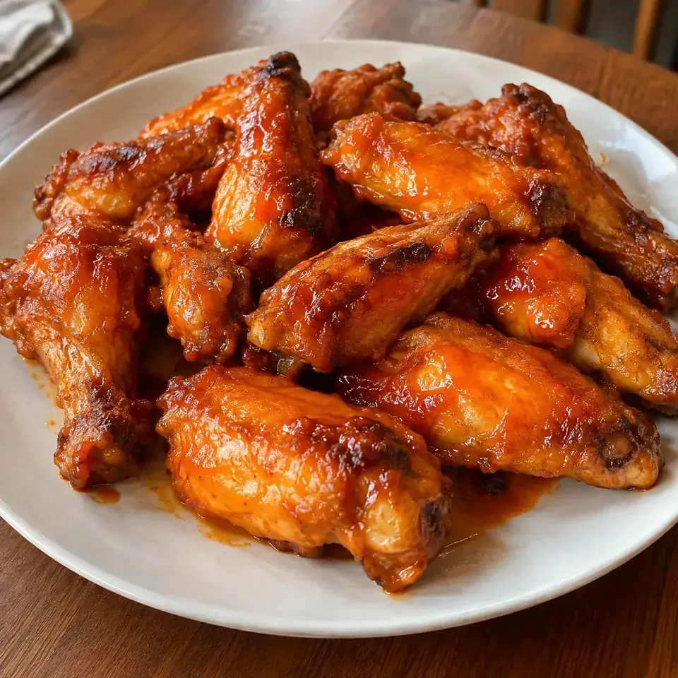 Buffalo chicken wings — serving inspiration
