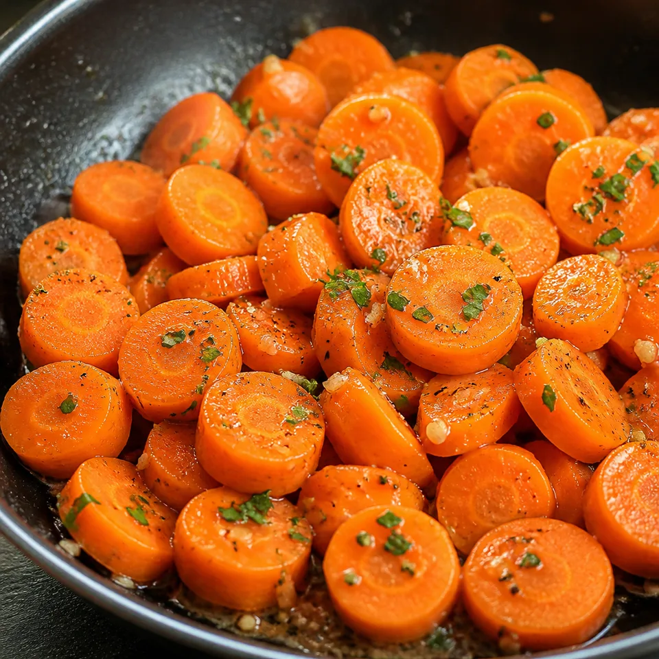 Buttered Carrots (ready in 15 minutes) — serving inspiration