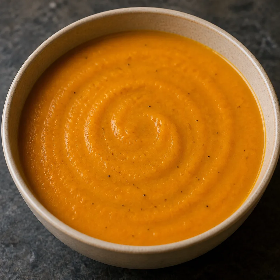 Butternut Squash Carrot Soup — serving inspiration