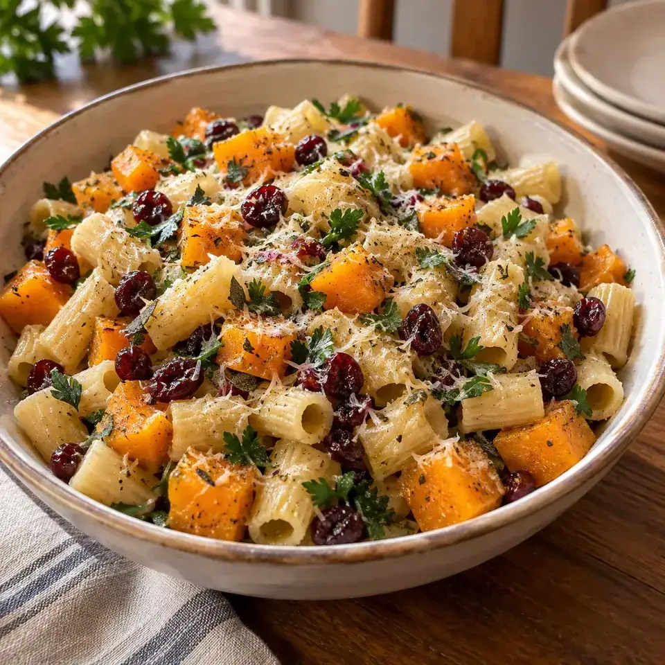 Butternut Squash Pasta Salad — serving inspiration