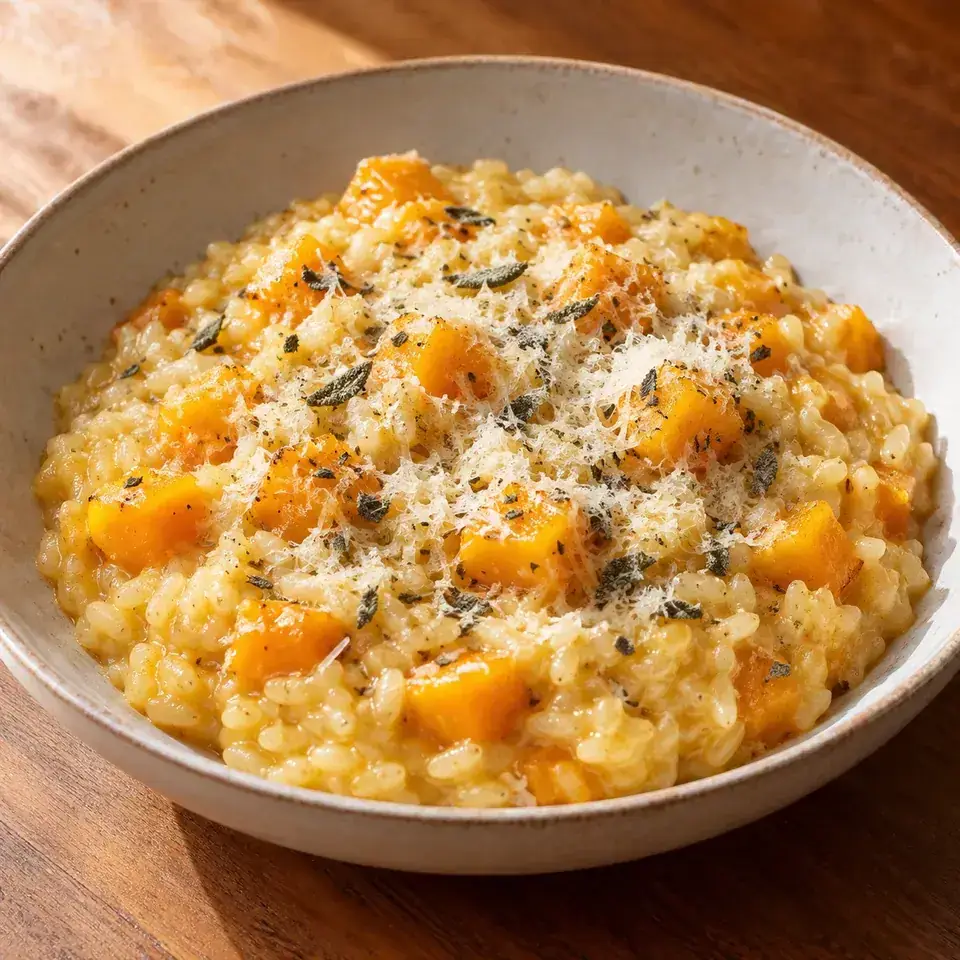 Butternut Squash Risotto — serving inspiration