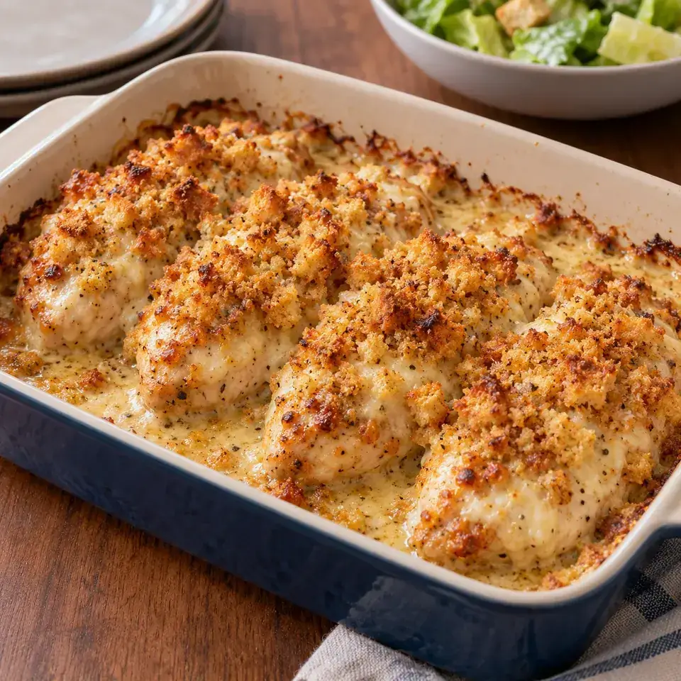 Caesar Chicken Bake — serving inspiration