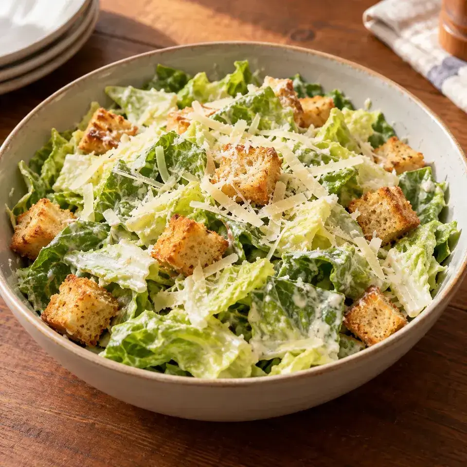 Caesar salad — serving inspiration