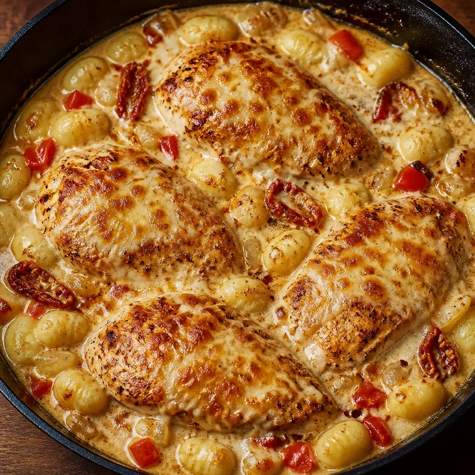 Cajun Chicken and Gnocchi Bake — serving inspiration