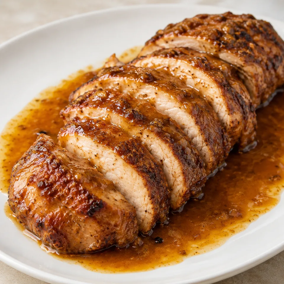Cajun Honey Pork Tenderloin — serving inspiration