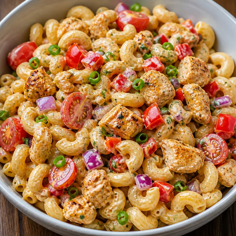Cajun Pasta Salad — serving inspiration
