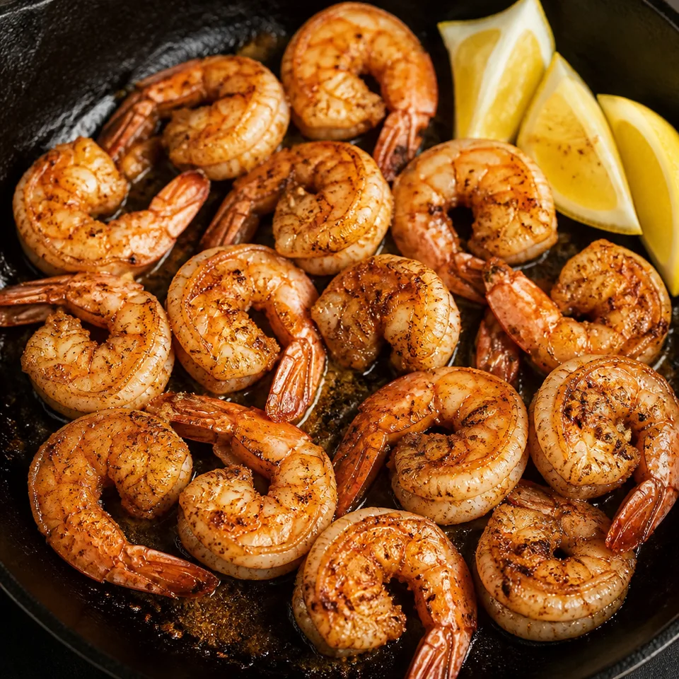 Cajun Shrimp (7 Minutes) — serving inspiration