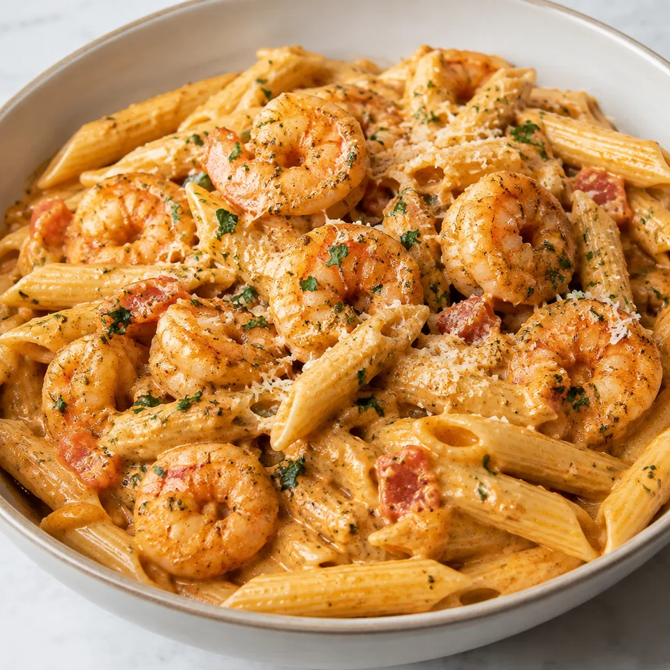 Cajun Shrimp Pasta — serving inspiration