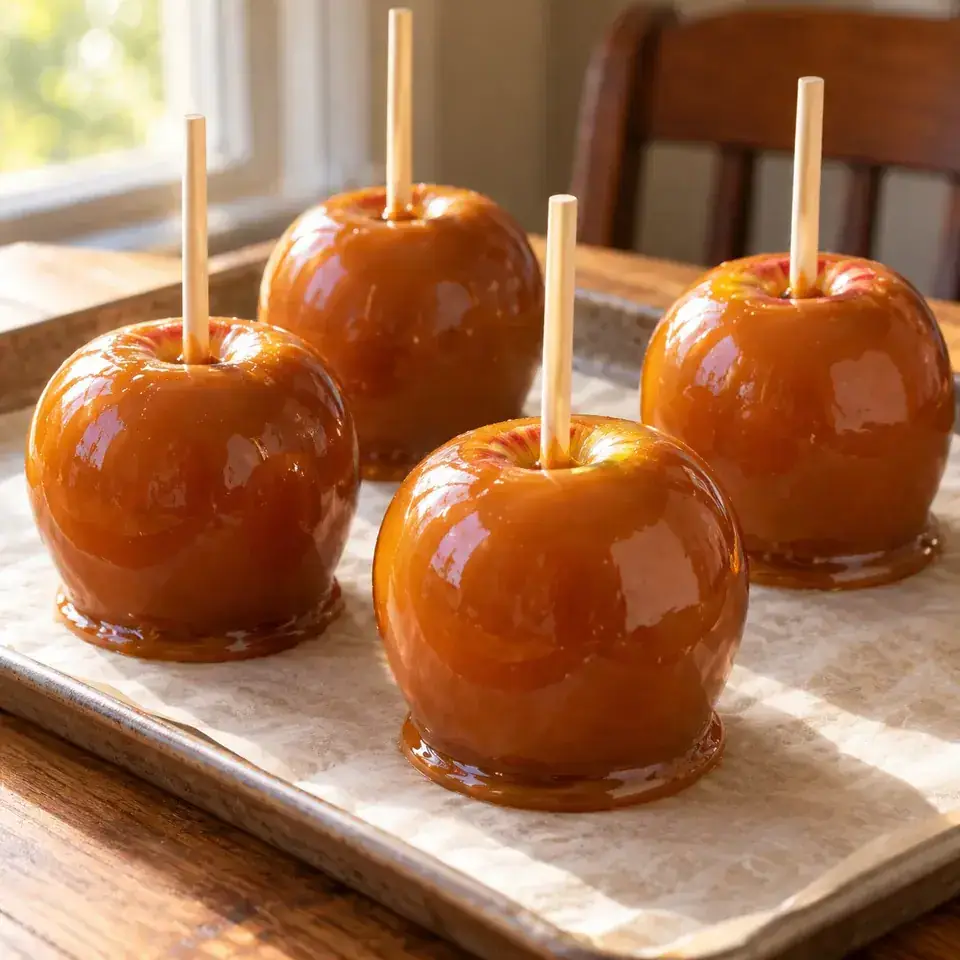 Caramel Apples — serving inspiration