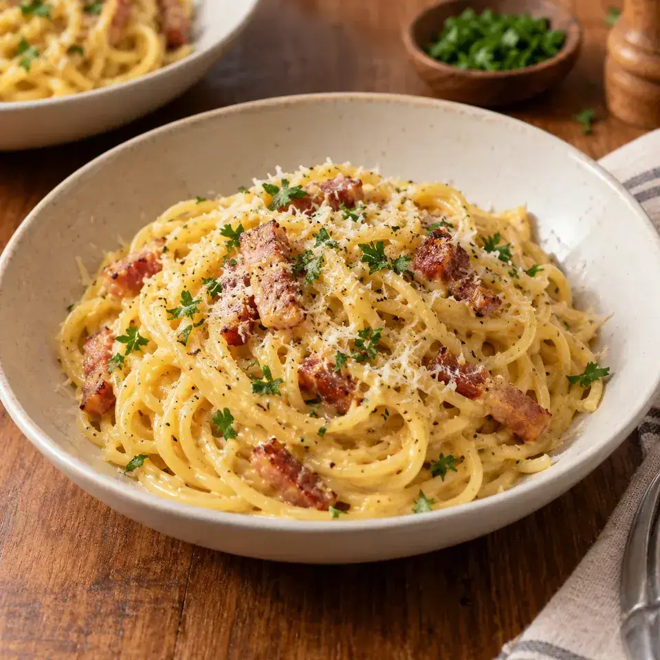 Carbonara — serving inspiration