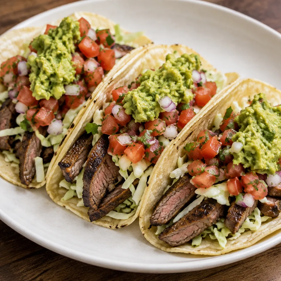Carne Asada Tacos — serving inspiration