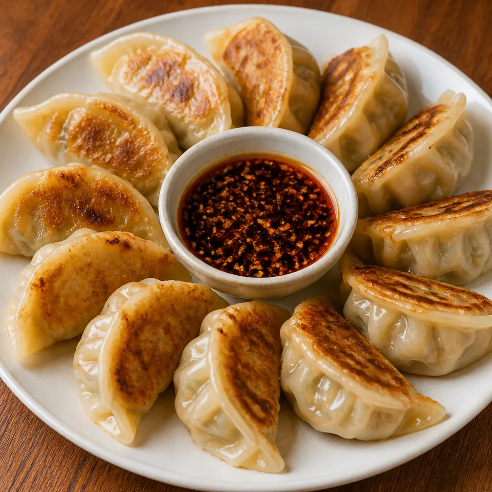 Carrot Dumplings — serving inspiration