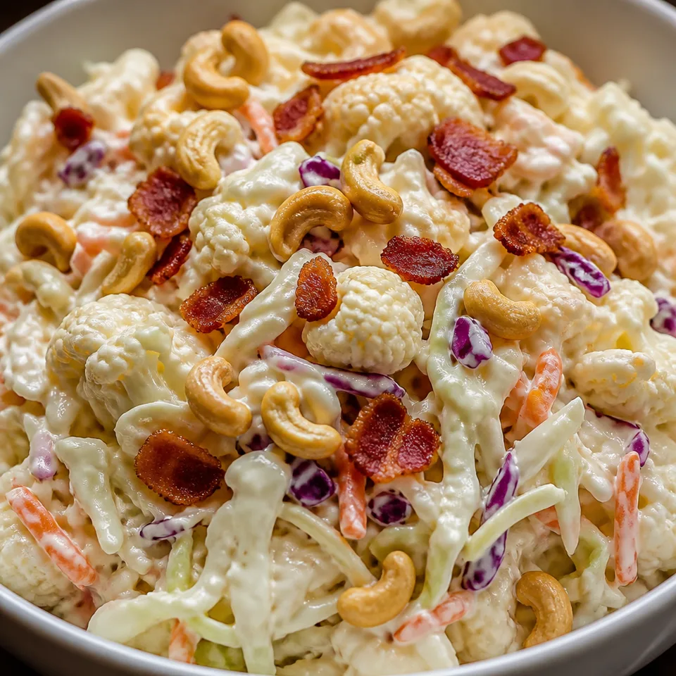 Cashew Coleslaw Salad — serving inspiration