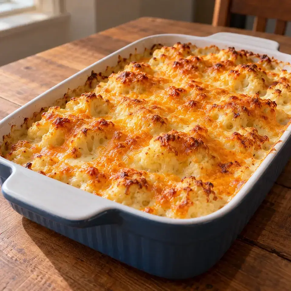 Cauliflower Cheese — serving inspiration